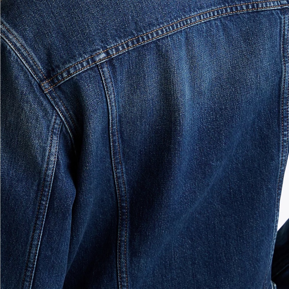 Tommy Hilfiger Metallic Stud Denim Trucker Jacket - Picture 7 of 9
